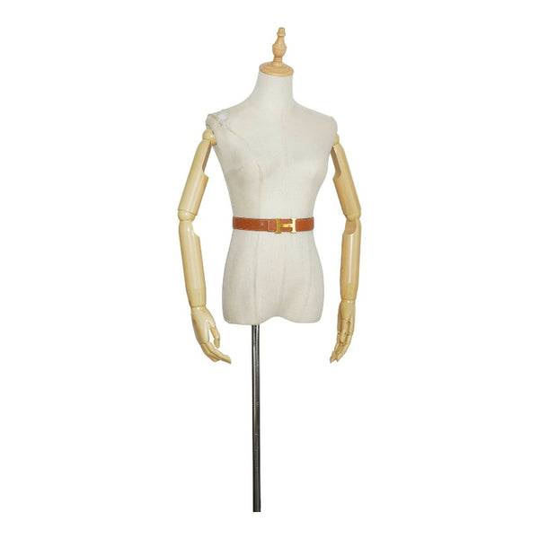 エルメス コンスタンス H リバーシブル ベルト ブラウン ブラック ゴールド レザー レディース HERMES 【中古】