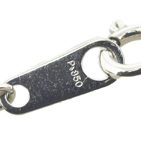 Pt900 プラチナ Pt850 プラチナ ダイヤ1.00ct ネックレス レディース 【中古】