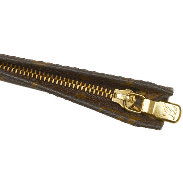 ルイ ヴィトン モノグラム バケットGM トートバッグ ショルダーバッグ M42236 ブラウン PVC レザー レディース LOUIS VUITTON 【中古】