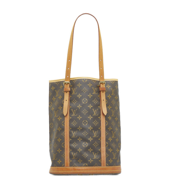 ルイ ヴィトン モノグラム バケットGM トートバッグ ショルダーバッグ M42236 ブラウン PVC レザー レディース LOUIS VUITTON 【中古】