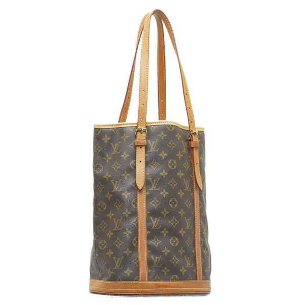 ルイ ヴィトン モノグラム バケットGM トートバッグ ショルダーバッグ M42236 ブラウン PVC レザー レディース LOUIS VUITTON 【中古】