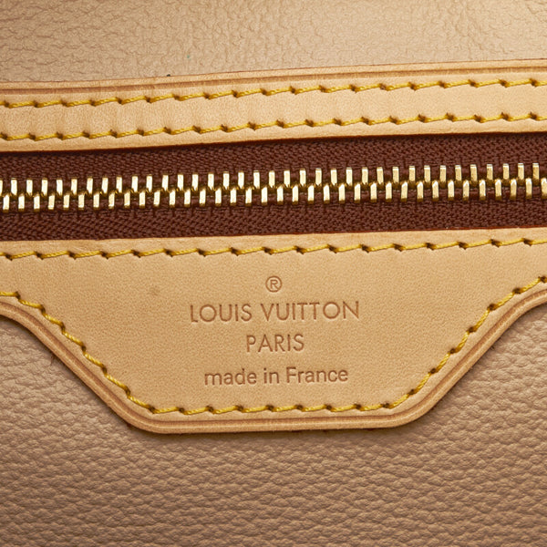 ルイ ヴィトン モノグラム バケットGM トートバッグ ショルダーバッグ M42236 ブラウン PVC レザー レディース LOUIS VUITTON 【中古】