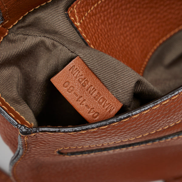 クロエ マーシー 斜め掛け ショルダーバッグ スモールクロスボディバッグ ブラウン レザー レディース Chloe 【中古】