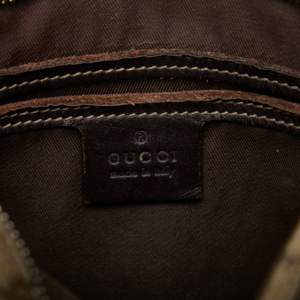 グッチ GGスプリーム 斜め掛け ショルダーバッグ 201538 ベージュ ブラウン PVC キャンバス レディース GUCCI 【中古】