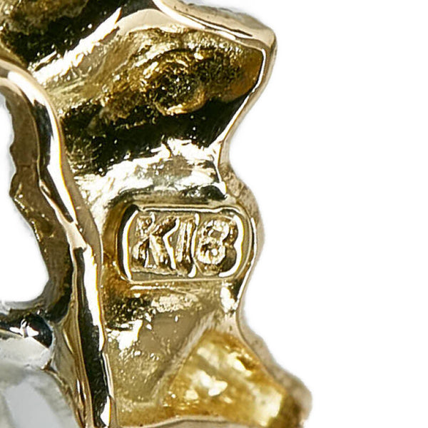ミキモト K18YG イエローゴールド K14WG ホワイトゴールド ルビー ペンダントトップ レディース MIKIMOTO 【中古】