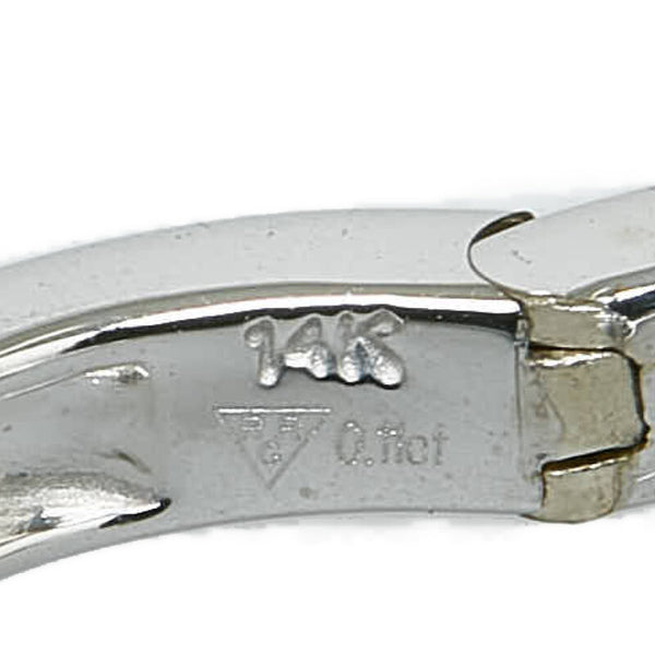 ノーブランド K14 ゴールド ダイヤ0.22ct ピアス レディース no brand 【中古】