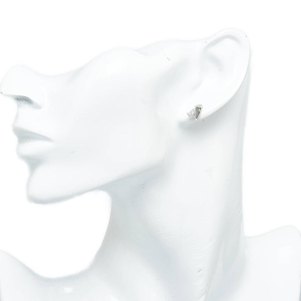 Pt900 プラチナ ダイヤ0.32ct 星の砂 ピアス レディース 【中古】