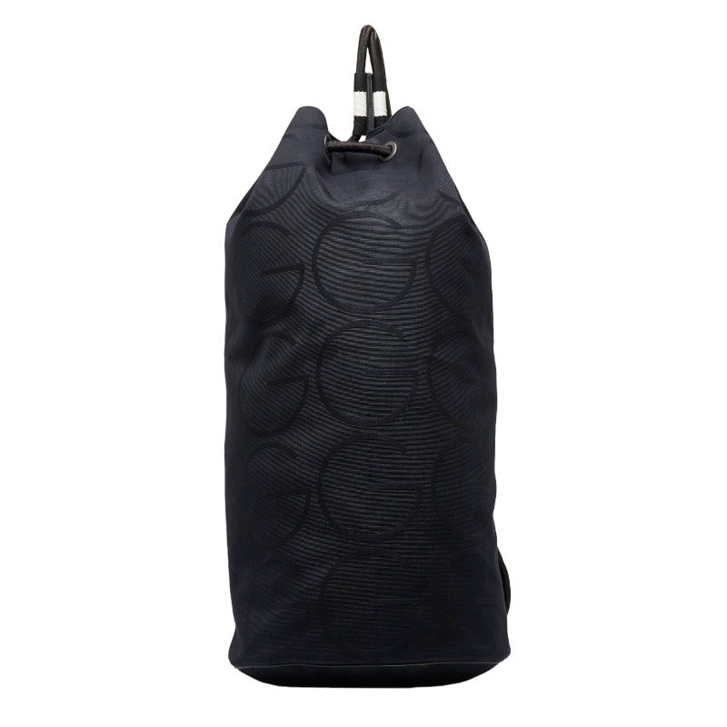 グッチ ボンサック ワンショルダーバッグ 123438 ブラック キャンバス レディース GUCCI 【中古】