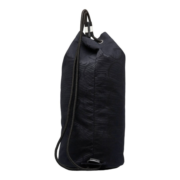 グッチ ボンサック ワンショルダーバッグ 123438 ブラック キャンバス レディース GUCCI 【中古】