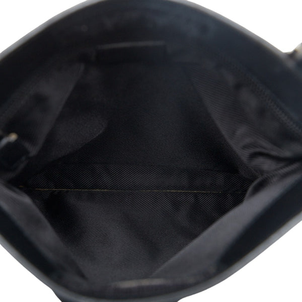 グッチ GGキャンバス 斜め掛け ショルダーバッグ 002 1084 ブラック キャンバス レザー レディース GUCCI 【中古】