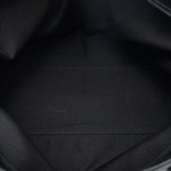 グッチ GGナイロン ハンドバッグ トートバッグ 152284 ブラック ナイロン レザー レディース GUCCI 【中古】