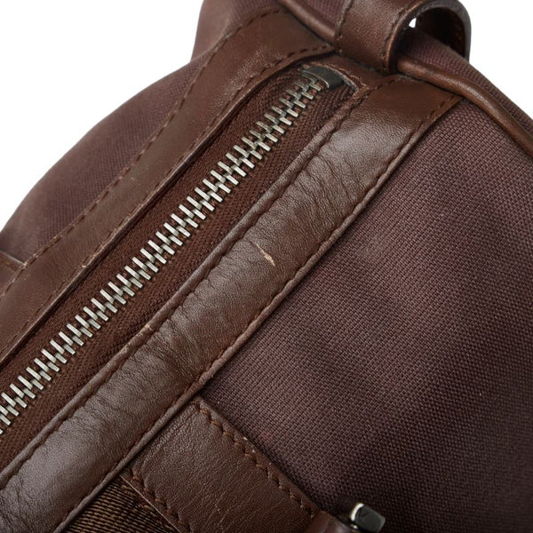 グッチ シェリーライン ハンドバッグ ミニボストンバッグ 001 0851 ブラウン イエロー キャンバス レザー レディース GUCCI 【中古】