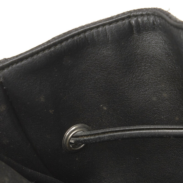 グッチ GGキャンバス ショルダーバッグ ワンショルダーバッグ 001 3748 ブラック キャンバス レザー レディース GUCCI 【中古】