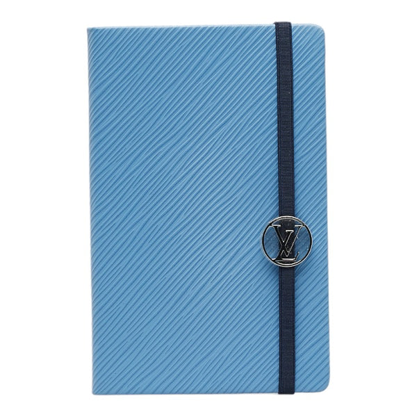 ルイ ヴィトン エピ カイエ ギュスターヴPM 手帳 ノートブック メモ帳 DP1116   ブルー レザー 紙 レディース LOUIS VUITTON 【中古】