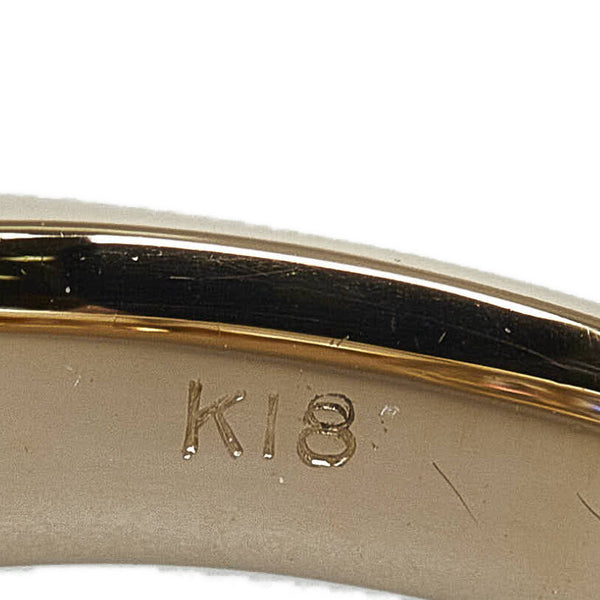 K18YG イエローゴールド ダイヤ0.89ct ダイヤ0.79ct リング 指輪 レディース 12.5号 【中古】