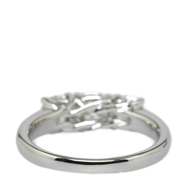 Pt900 プラチナ ダイヤ1.00ct リング 指輪 レディース 9.5号 【中古】