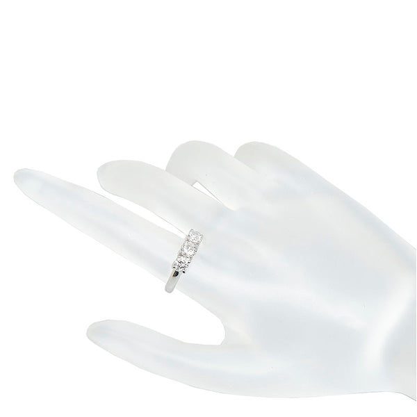 Pt900 プラチナ ダイヤ1.00ct リング 指輪 レディース 9.5号 【中古】