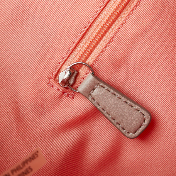 コーチ シグネチャー トートバッグ ショルダーバッグ F23621 グレー ベージュ PVC レザー レディース COACH 【中古】