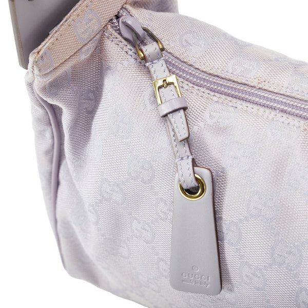 グッチ GGキャンバス ハンドバッグ ワンショルダーバッグ 92699 ラベンダー パープル キャンバス レザー レディース GUCCI 【中古】