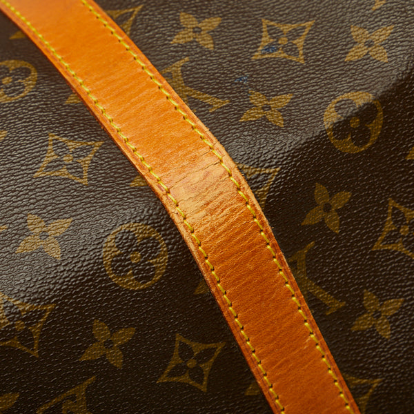 ルイ ヴィトン モノグラム キーポル55 ボストンバッグ トラベルバッグ M41424 ブラウン PVC レザー レディース LOUIS VUITTON 【中古】