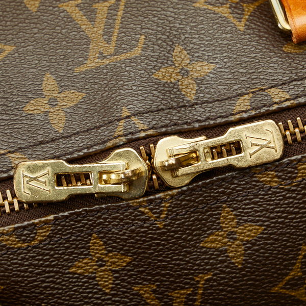 ルイ ヴィトン モノグラム キーポル55 ボストンバッグ トラベルバッグ M41424 ブラウン PVC レザー レディース LOUIS VUITTON 【中古】