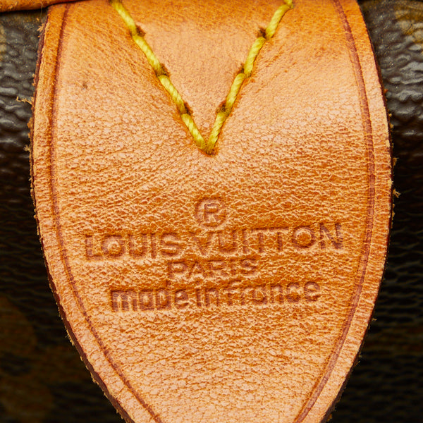 ルイ ヴィトン モノグラム キーポル55 ボストンバッグ トラベルバッグ M41424 ブラウン PVC レザー レディース LOUIS VUITTON 【中古】