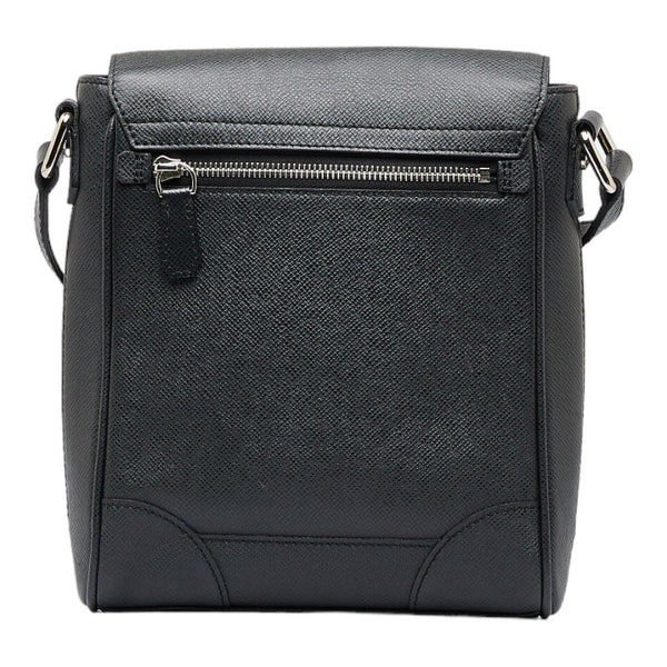 ルイ ヴィトン タイガ ルカ 斜め掛け ショルダーバッグ M31192 アルドワーズ ブラック レザー メンズ LOUIS VUITTON 【中古】