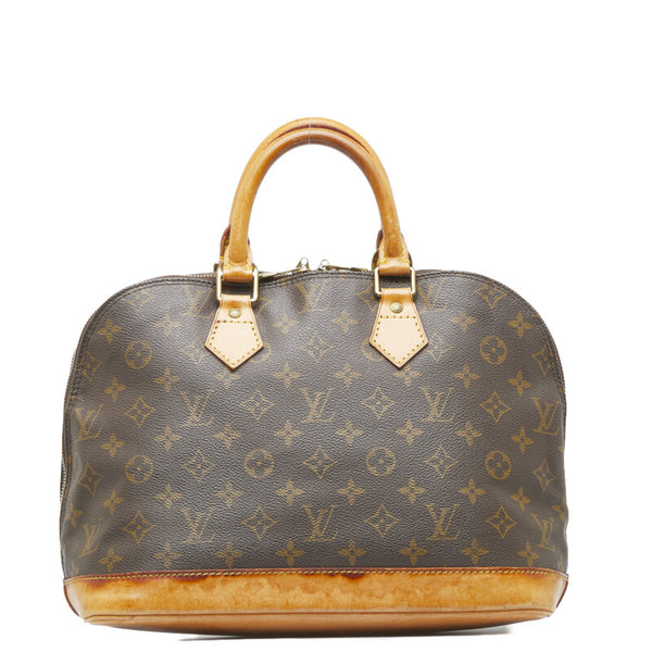 ルイ ヴィトン モノグラム アルマPM ハンドバッグ M51130 ブラウン PVC レザー レディース LOUIS VUITTON 【中古】