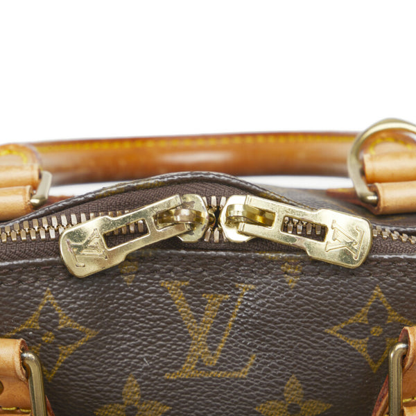 ルイ ヴィトン モノグラム アルマPM ハンドバッグ M51130 ブラウン PVC レザー レディース LOUIS VUITTON 【中古】