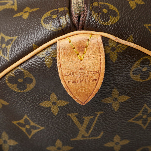ルイ ヴィトン モノグラム キーポル50 ボストンバッグ M41426 ブラウン PVC レザー レディース LOUIS VUITTON 【中古】