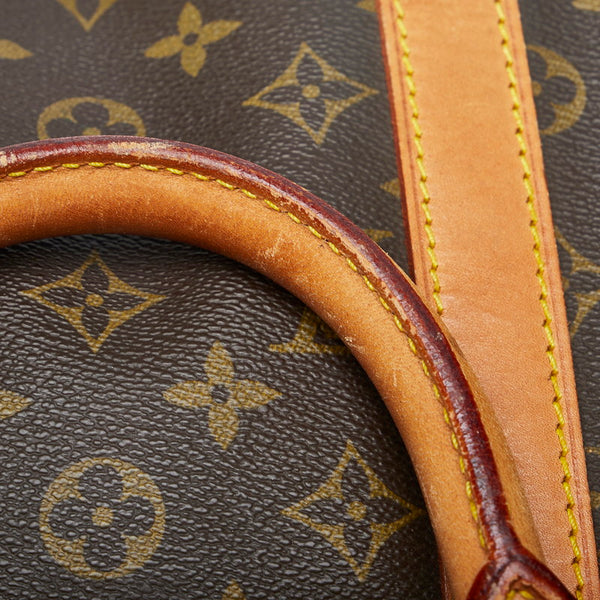 ルイ ヴィトン モノグラム キーポル50 ボストンバッグ M41426 ブラウン PVC レザー レディース LOUIS VUITTON 【中古】