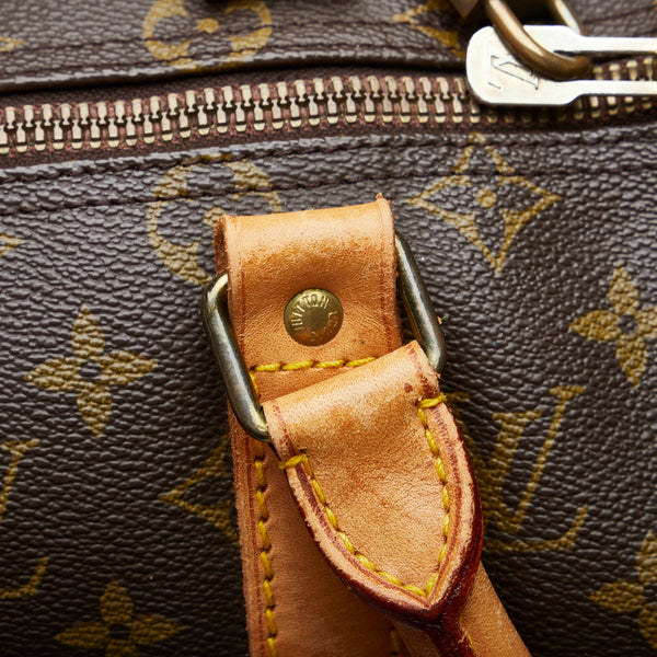 ルイ ヴィトン モノグラム キーポル50 ボストンバッグ M41426 ブラウン PVC レザー レディース LOUIS VUITTON 【中古】