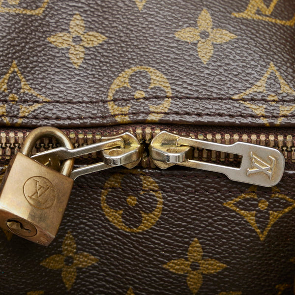 ルイ ヴィトン モノグラム キーポル50 ボストンバッグ M41426 ブラウン PVC レザー レディース LOUIS VUITTON 【中古】