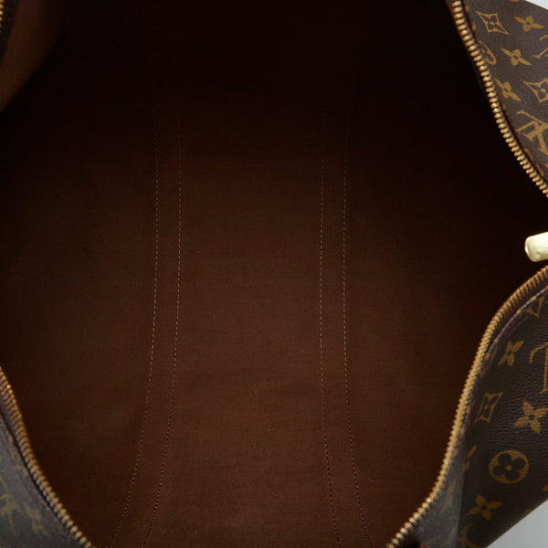 ルイ ヴィトン モノグラム キーポル50 ボストンバッグ M41426 ブラウン PVC レザー レディース LOUIS VUITTON 【中古】