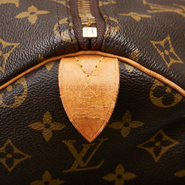 ルイ ヴィトン モノグラム キーポル50 ボストンバッグ M41426 ブラウン PVC レザー レディース LOUIS VUITTON 【中古】