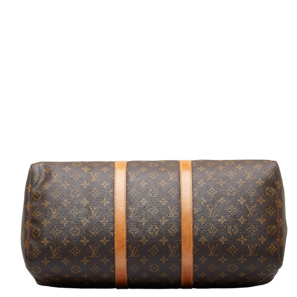 ルイ ヴィトン モノグラム キーポル50 ボストンバッグ M41426 ブラウン PVC レザー レディース LOUIS VUITTON 【中古】