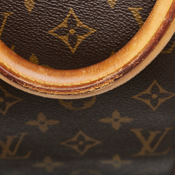 ルイ ヴィトン モノグラム キーポル50 ボストンバッグ M41426 ブラウン PVC レザー レディース LOUIS VUITTON 【中古】
