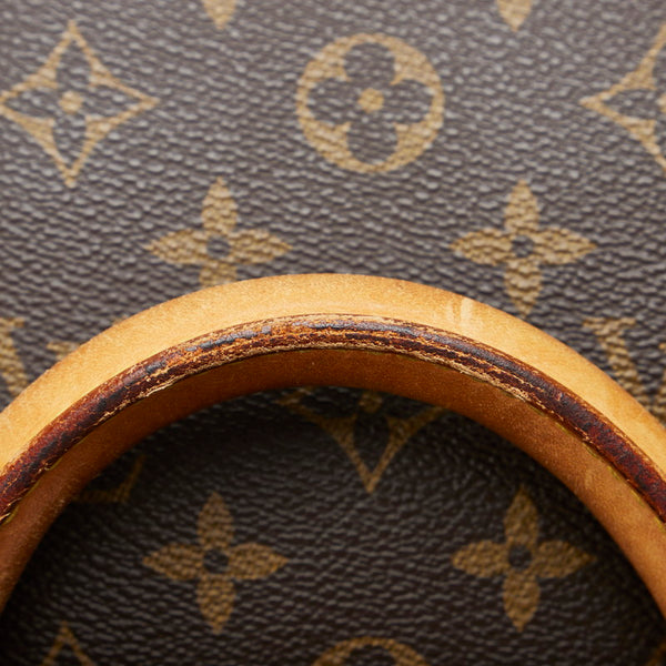 ルイ ヴィトン モノグラム キーポル50 ボストンバッグ M41426 ブラウン PVC レザー レディース LOUIS VUITTON 【中古】
