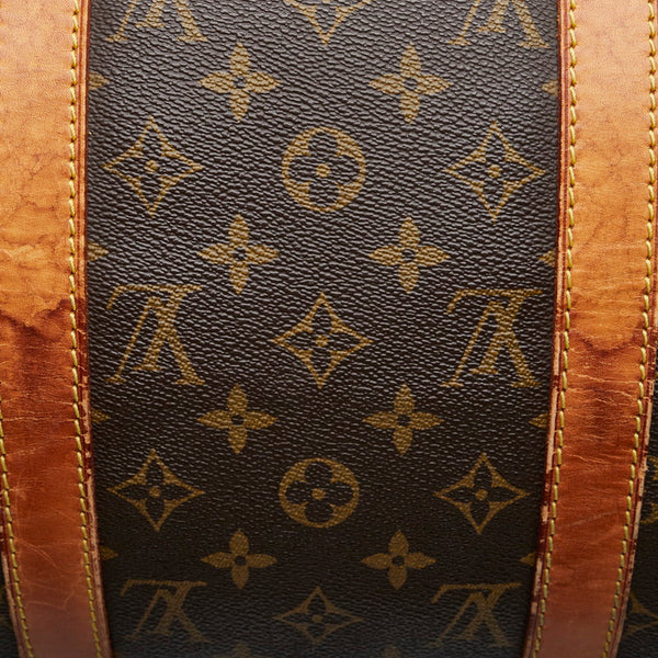 ルイ ヴィトン モノグラム キーポル50 ボストンバッグ M41426 ブラウン PVC レザー レディース LOUIS VUITTON 【中古】