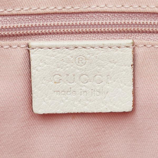 グッチ GGキャンバス アビー トートバッグ ショルダーバッグ 141472 ピンク キャンバス レザー レディース GUCCI 【中古】