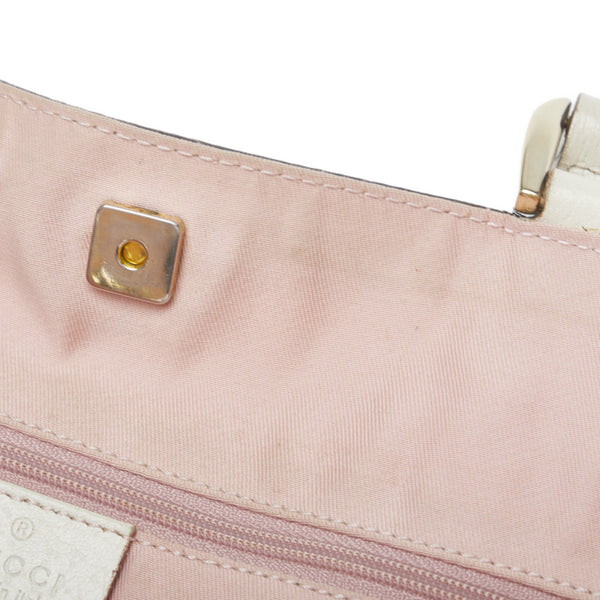 グッチ GGキャンバス アビー トートバッグ ショルダーバッグ 141472 ピンク キャンバス レザー レディース GUCCI 【中古】