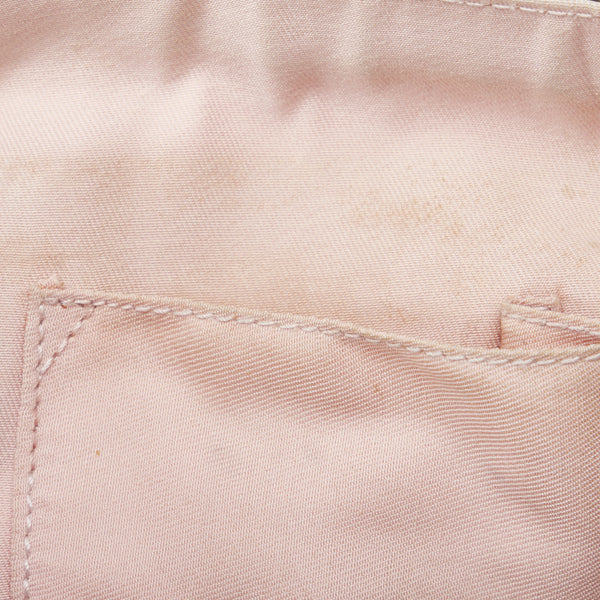 グッチ GGキャンバス アビー トートバッグ ショルダーバッグ 141472 ピンク キャンバス レザー レディース GUCCI 【中古】