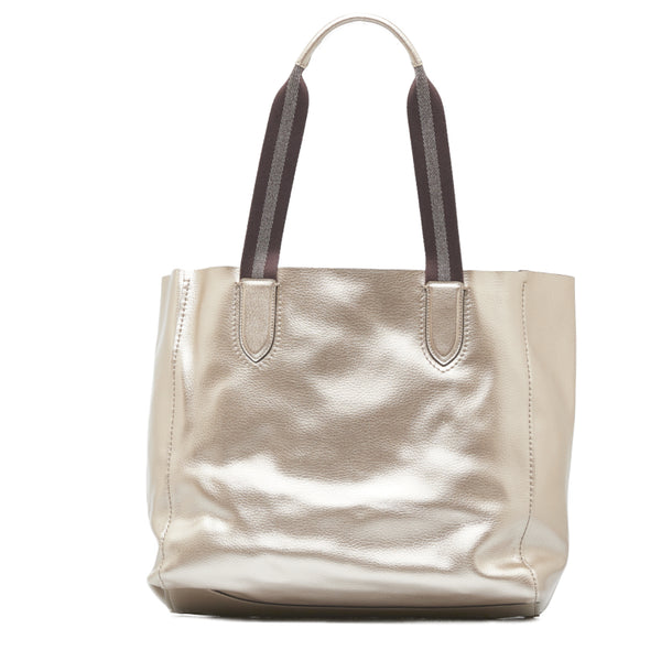 コーチ ダービー トートバッグ ショルダーバッグ F59388 メタリックゴールド レザー レディース COACH 【中古】