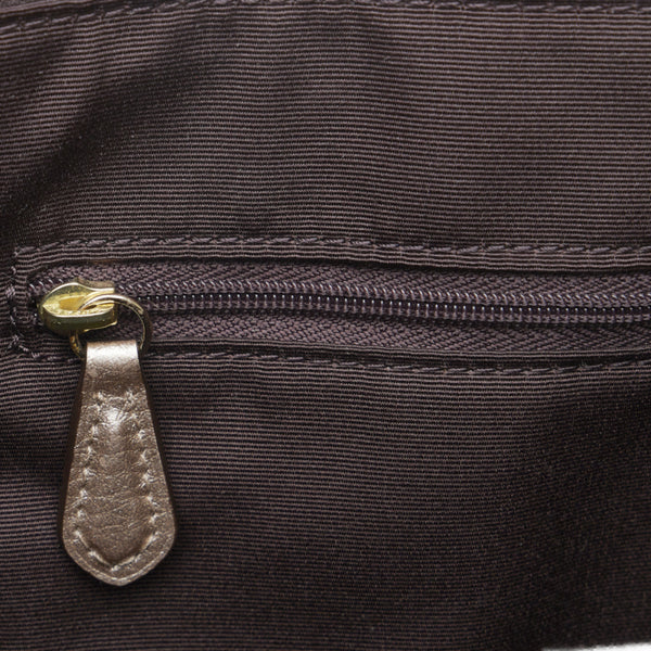 コーチ ダービー トートバッグ ショルダーバッグ F59388 メタリックゴールド レザー レディース COACH 【中古】