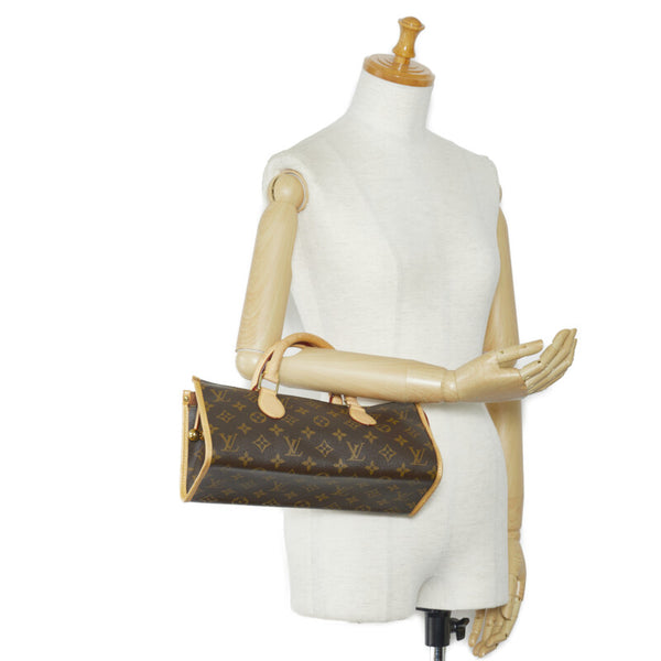 ルイ ヴィトン モノグラム ポパンクール ハンドバッグ M40009 ブラウン PVC レザー レディース LOUIS VUITTON 【中古】