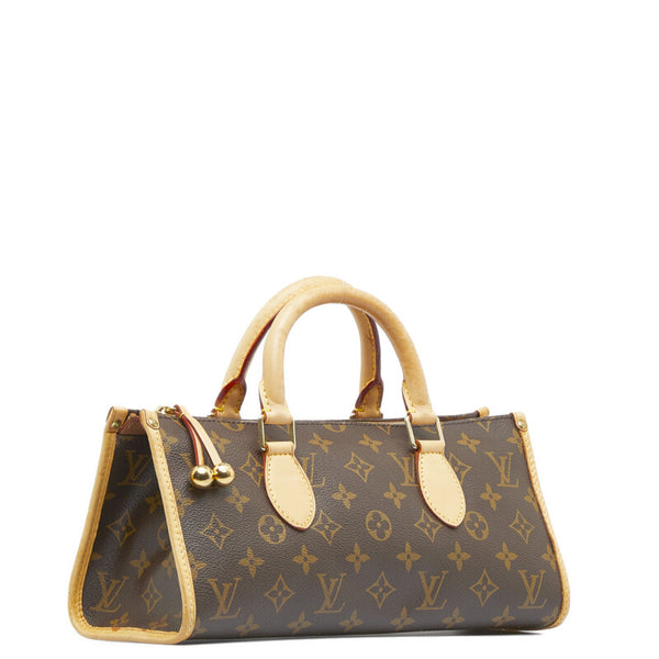 ルイ ヴィトン モノグラム ポパンクール ハンドバッグ M40009 ブラウン PVC レザー レディース LOUIS VUITTON 【中古】
