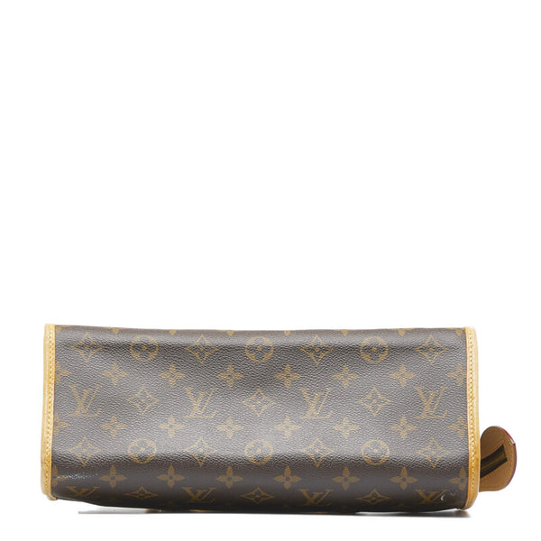 ルイ ヴィトン モノグラム ポパンクール ハンドバッグ M40009 ブラウン PVC レザー レディース LOUIS VUITTON 【中古】