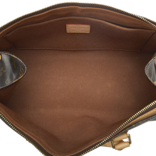 ルイ ヴィトン モノグラム ポパンクール ハンドバッグ M40009 ブラウン PVC レザー レディース LOUIS VUITTON 【中古】