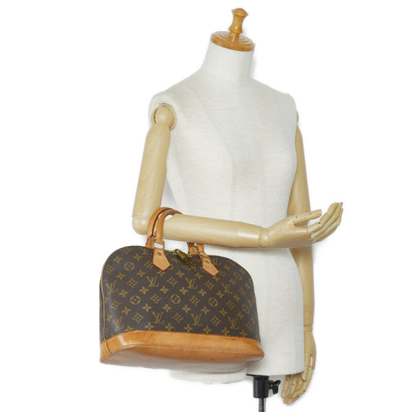 ルイ ヴィトン モノグラム アルマPM ハンドバッグ M51130 ブラウン PVC レザー レディース LOUIS VUITTON 【中古】