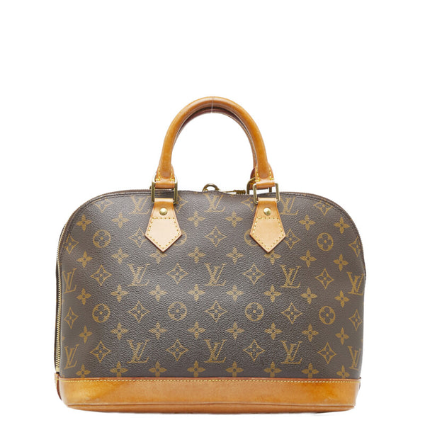ルイ ヴィトン モノグラム アルマPM ハンドバッグ M51130 ブラウン PVC レザー レディース LOUIS VUITTON 【中古】